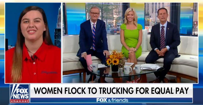 Women Flock To Trucking For Equal Pay